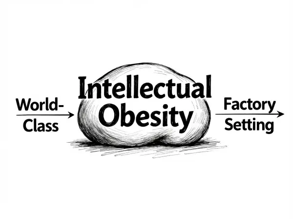 Intellectual Obesity: Why you can't change (Code fixes it).